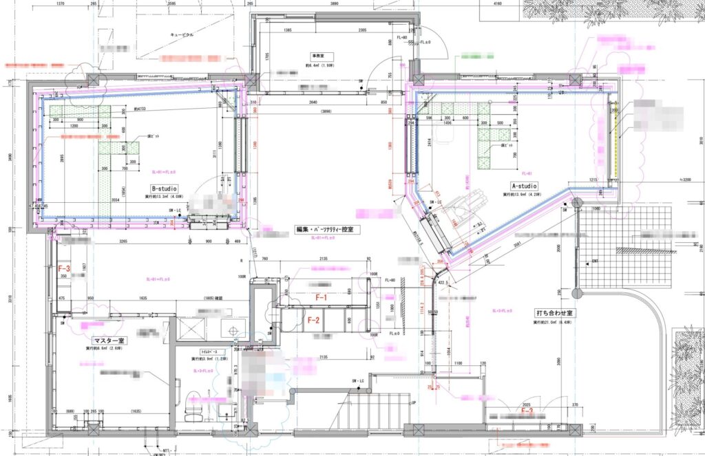 音圧測定から設計、工事まで真摯に対応いただきました