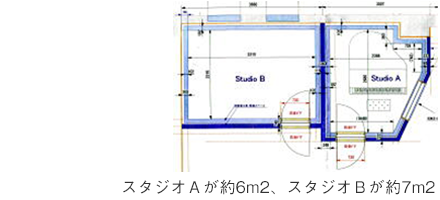 完成したレッスン室の概要