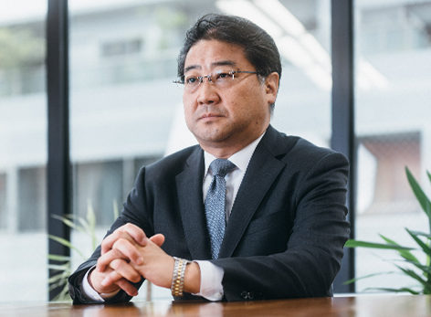代表取締役社長 嶺島伸治